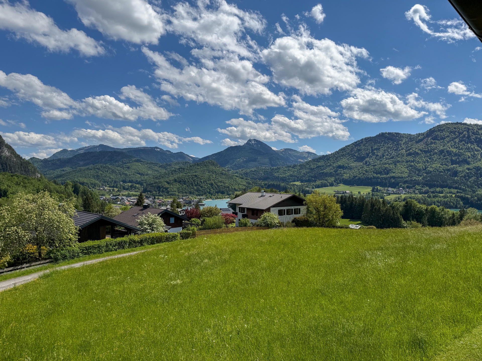 Blick auf den Fuschlsee